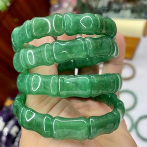 Bracelet de perles en pierre de Jade Aventurine verte, bijoux en pierres précieuses naturelles, pour hommes et femmes
