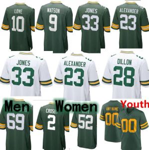 Green Baypackersfootball Jersey Love Jaire Alexan Der Aaron Jones Christian Watson Rashan Gary David Bakhtiari Dillon Quay Walker Romeo Doubs