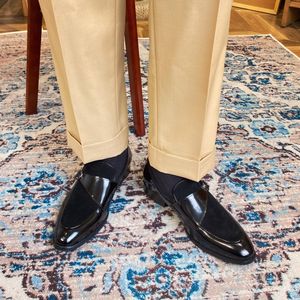 Groen Black British Style Muller Shoes Fashion Driving Loafers Gentlemen Oxfords Trouwjurk schoenen echt leer