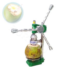 Groene kokosnootflesopener Handmatige schaalopeningsmachine 220V