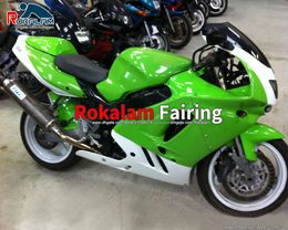 Groene kabels voor Kawasaki Ninja body cover ZX 9R ZX-9R 94 95 96 97 ABS-kuffers ZX9R 1994 1995 1996 1997 Sportbike-vogels