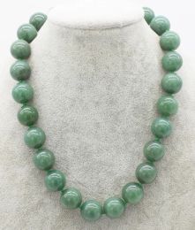 collier rond en jade vert 10 mm, vente en gros
