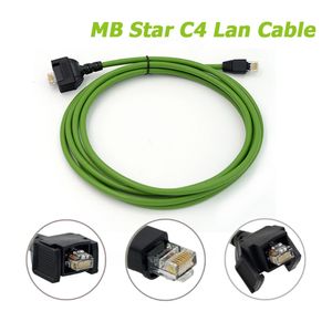 Câble Lan vert pour Benz, multiplexeur de diagnostic MB Star C4 SD Connect Compact 4