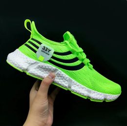 Groene herensneakers Ademende ultra boost loopschoenen voor heren Comfortabele klassieke vrijetijdsschoenen Dames