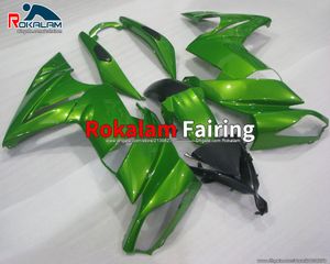 Groene motorbeurten voor Kawasaki ER-6F Fairing Ninja 2009 2010 2011 650R EX650 650 ER 6F 09 10 11 Motorfietskit