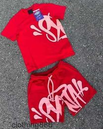 Groen Syna Shirt Syna Central Cee Summer Men T-shirt Set Afdrukken Trendy Synaworld Tracksak Kleding Kortjes Synas SHIRTSJD0U
