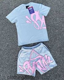 Groen Syna Shirt Syna Central Cee Summer Men T-shirt Set Afdrukken Trendy Synaworld Tracksuitkleding Kortjes Synas Synas Shirtsth6u