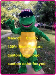 Déguisement de mascotte tortue verte déguisement fantaisie personnalisé kits d'anime mascotte déguisement carnaval costume41327