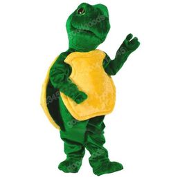 Costumes de mascotte de tortue verte, tenue de personnage de dessin animé de noël, costume de carnaval, noël, Halloween, taille adulte, fête d'anniversaire, tenue d'extérieur