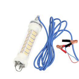 Groen Wit Blauw DC12V 200W LED Dompelpersoon Nacht Vissen Lokken Aas Lampen Onderwater inktvis Vissen