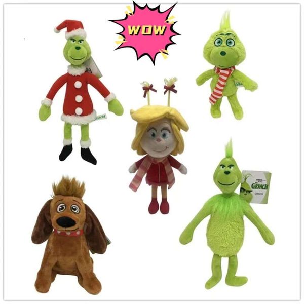 Vert Gros Poupée De Noël En Peluche Jouets Vert Vert En Peluche Meilleure Qualité Costume Mode Populaire Doux Enfants Designer Comfortale Bébé