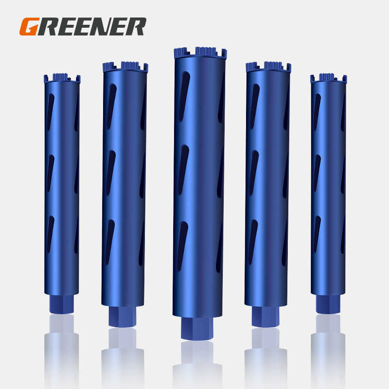 Greener Opener Drill Bit Wall Perforator Diamond Dry Hole Hood Air Conditioning Concrete Hand Tools