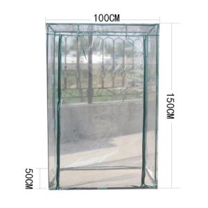 Serres Couverture de plante en PVC transparente à effet de serre sans cadre pour jardin extérieur intérieur graines de plantes végétales fournitures de culture accessoires