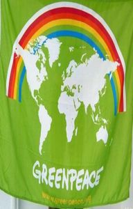 Drapeau greenpeace 3x5FT 150x90cm ventilateur d'impression en Polyester suspendu drapeau de grande quantité avec œillets en laiton 4526862