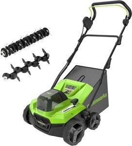 Greenworks 40 V 15 pulgadas solo herramienta escarificadora de thatcher 231228