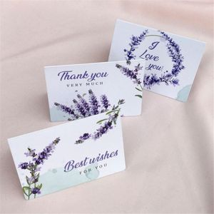 Wenskaarten 100 pc's Merry Christmas Wedding Wishes Birthday Postcard Thanksgiving Card