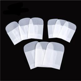 Cartes de voeux 100pcs sac d'enveloppe de papier translucide Mini acide sulfurique blanc pour étiquette volante anneau bijoux Pos paquet dsfawc 230808