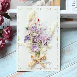 Wenskaarten 1 stcs Moederdag Flower Thanksgiving Boodschap Beransjaar Kaart Postcards Geschenken 5