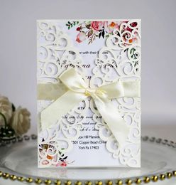 Cartes de voeux 25pcs paillettes papier invitations de mariage carte avec enveloppe carte poche personnalisé mariage anniversaire mariage baptême fête faveurs 231202