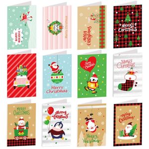 Cartes de voeux cadeaux pour les familles partenaires camarades de classe petits Kits décoration de fête carte de vacances