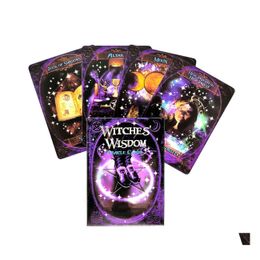 Wenskaarten verkopen heksen wijsheid Oracle Card Tarot Mystical Guidance Deck Divination Entertainment Partys Board Game 48 Sheets/Box DHPQO