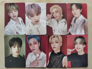 Cartes de vœux Stray Kids Lee Know Felix Kim Seung min Bang Chan Seo ChangBin IN Hwang Hyun Jin Han Ji Sung NACIFIC MAXIDENT PoCard SET 230615