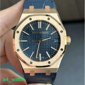 Grestest AP Wrist Watch Royal Oak Series 15510or OO D315Cr.02 Rose Gold Blue Plate Mens Fashion Leisure Business Watch