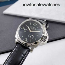 Greffe la montre de poignet Grestest Panerai Luminor1950 Série 44 mm Diamètre Date Affichage Automatique mécanique MONTRE MENS