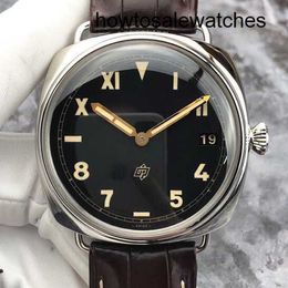 Grestest Wrist Watch Panerai PAM00424 VISTA MENTE MANCHA DIFE DIAL 47 mm Reloj mecánico