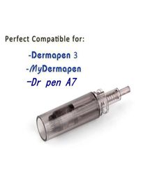 Cartucho de aguja de reemplazo de color gris se adapta a Dermapen 3 Mydermapen Cosmopen Dr Pena7 Cuidado de la piel Lighten Rejuvenation5542147