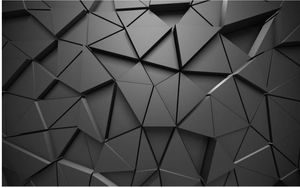 grijze wallpapers 3D stereo geometrische abstracte grijze geometrische wallpapers achtergrond modern behang voor de woonkamer