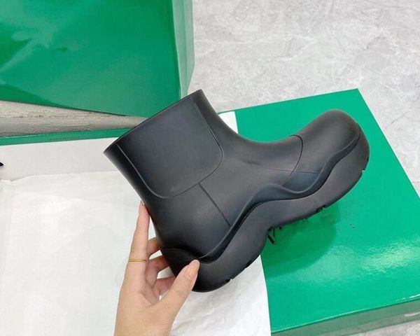 Las botas de gelatina para mujer Grey2021 integran seis colores suaves y cómodos, talla 35-41