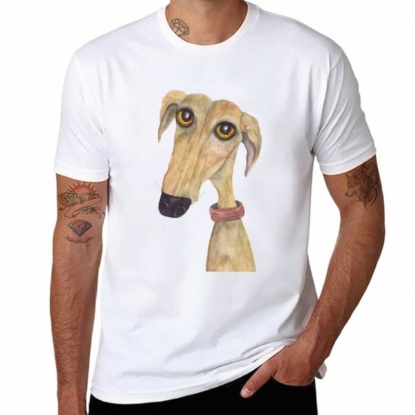 Greyhound LOVE g138 whippet T-Shirt poids lourds graphiques plaine hommes t-shirts pack Q6wf #