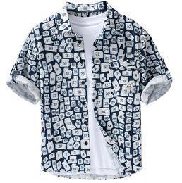 Numéro de grille Chemises robes de créateurs pour hommes designer à manches demi-manches chemises à carreaux