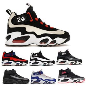2024 Griffey1 Chaussures de basket-ball pour hommes Sneaker Maxes Jaune USA Safari Home Run Derby Eau douce Varsity Royal Sport Trainer Taille 7 - 12