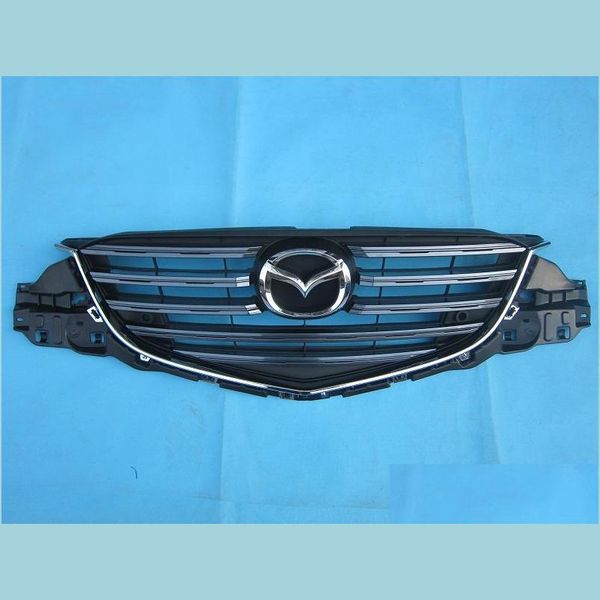 Rejillas Rejilla de radiador de parachoques delantero con emblema Insignia Halter para Mazda Cx5 Ka5C50710 Ka5C-50-710 Ka0G-50-721A Ka0G-51-730 Mascot Dro Dhnpu