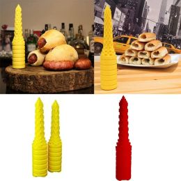 Grilles BBQ Hot-dogger Couture Grilling Pread Tool Hot Dog Bun Foreller Driller un trou de hot-dogs à l'épreuve des trous