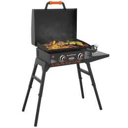 Grills Blackstone Adventure Ready 22 "Griche avec stand et adaptateur BBQ BBQ Outdoor