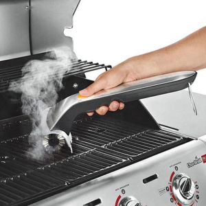 Grills Brosse de gril électrique Brosses de nettoyage à la vapeur en plein air Nettoyeur de barbecue adapté au grattoir à charbon Accessoires à gaz Outil de cuisine de cuisine