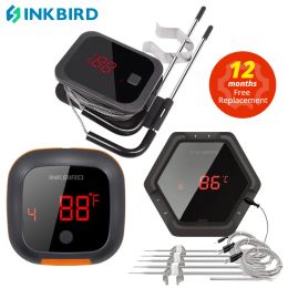 Grills inkbird ibt 2x 4xs 6xs 3 types Cuisine alimentaire Bluetooth Thermomètre sans fil BBQ Problème pour le four