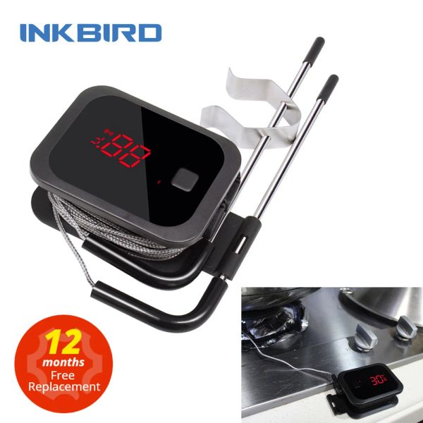 Grilles Inkbird IBT 2x Cuisine alimentaire Bluetooth Wireless BBQ Thermomètre Problèbre