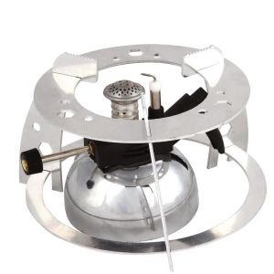 Grills Mini cuisinière à gaz de table brûleur au butane chauffage pour siphon cafetière ou thé batterie de cuisine de camping en plein air portable cuisinière à gaz à alcool