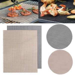 Grilles Nécrôle à haute température Résistant à haute température BBQ PAD BARBECE MAIS RÉUSABLE BBQ MATE DE GRIN