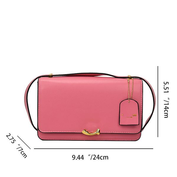 Grils Day Packs Bolsos de mujer al por mayor 2023 nuevos bolsos con botón C Moda europea y americana tendencia al por mayor transfronteriza bolso cruzado de un solo hombro pequeños bolsos cuadrados