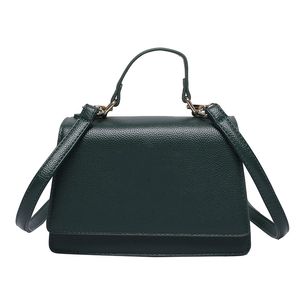 Grils Messenger Bags Vintage Pu Leather Ledies Schoudertas Mode Letter Dames Handtas Klassieke stijl Wallet 22*15*19cm