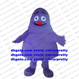 GRIMACE Purple Monster Mascot Kostuum volwassen Cartoon Character Outfit Suit Suite Celebration Business Anniversary ZX2656