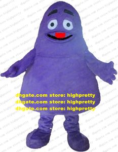Grimace Purple Monster Mascot Costume Adult Cartoon Characon Teset Marketplstar MarketPleGenius Welcome Reception ZZ8007
