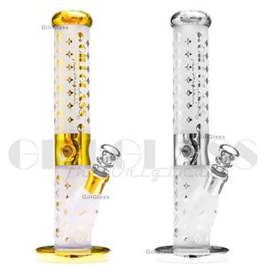 14 inch Dikke Rechte Buis Waterpijpen Downstem Beaker Glazen Bongs Dab Rig Roken Waterpijp met 14 mm Joint