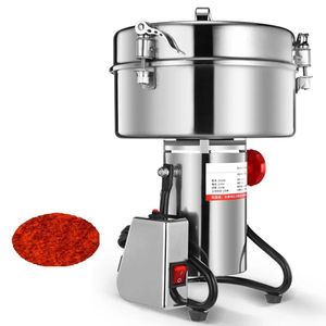 Grinders Beijamei Promotion 4500g Swing Type Dry Grain Grinders Electric Rice Flour Mill Commercial Grains Grinder Crusher 220V