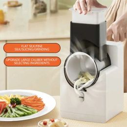 Griders Electric Cheese Grater Cutter Cutter Multifinectional Food Machine Machine de coupe Fromage Maison